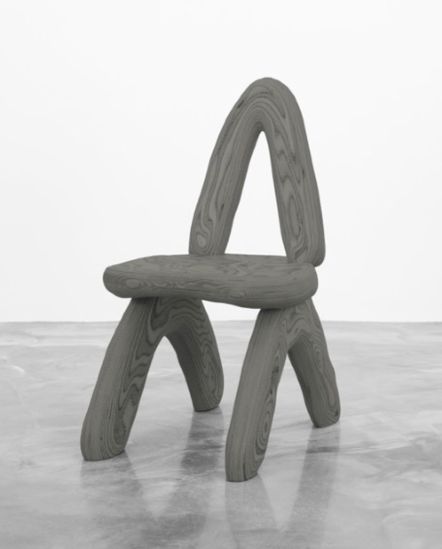 Daniel Arsham, Dino Chair – Dark Gray, 2021
