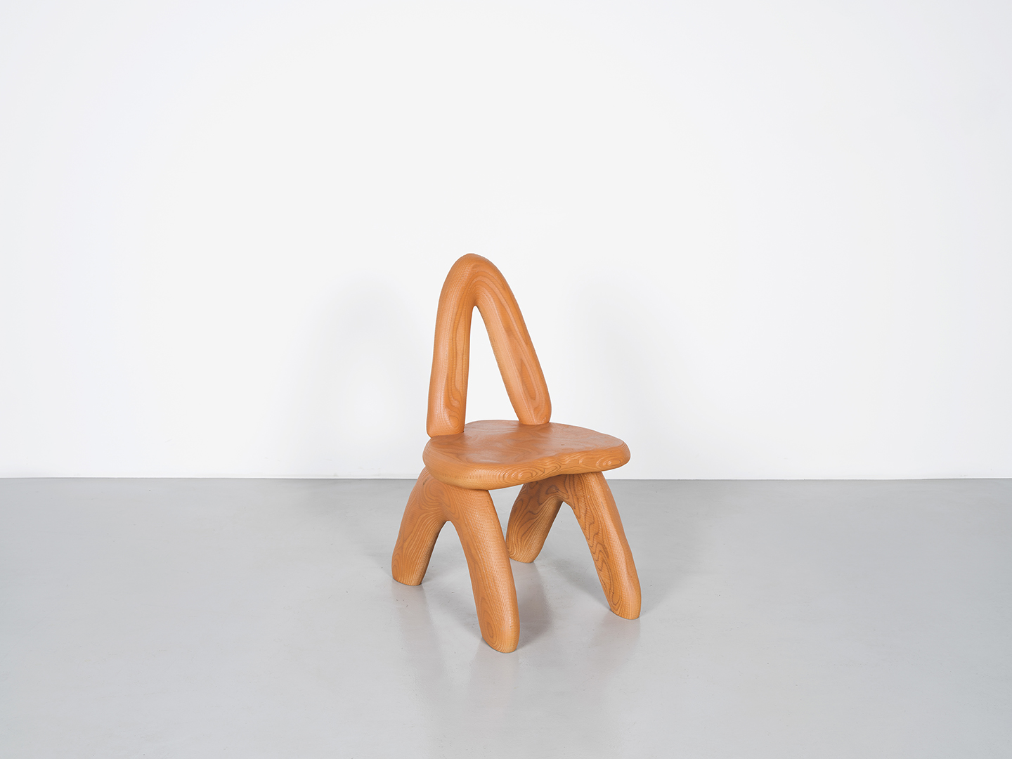 Daniel Arsham, Dino Chair – Orange, 2021