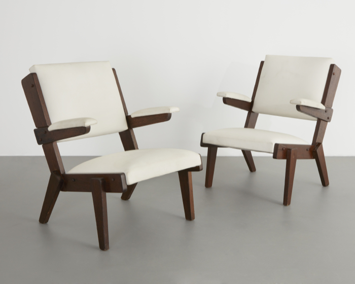 Lina Bo Bardi, Pair of Lounge Chairs, 1960’s