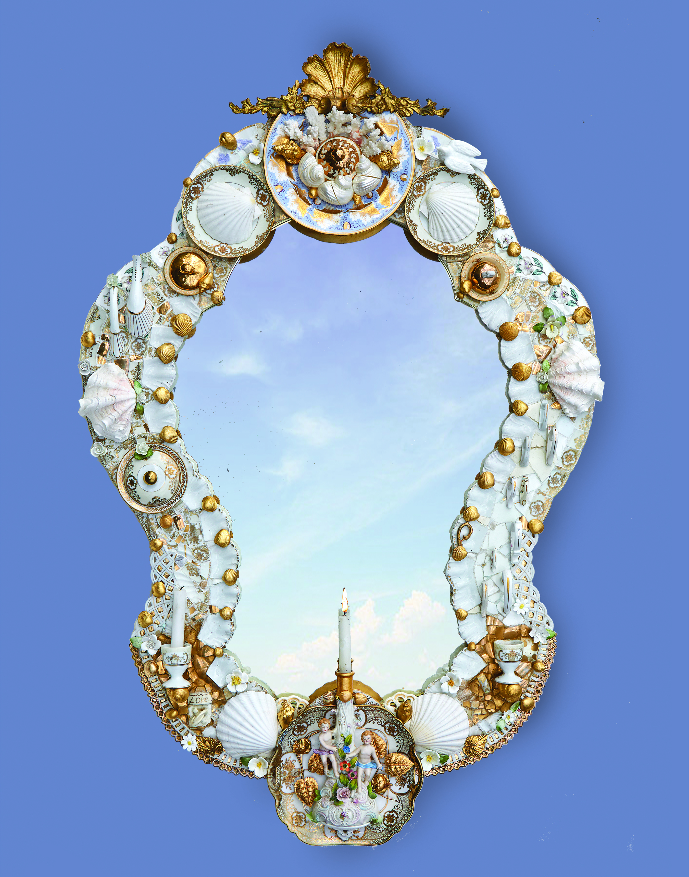 Candace Bahouth, Golden Cherubs Mirror