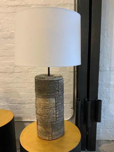 Peter Lane, Birch Bark Lamp, 2019